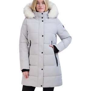 image:imageNautica Womens Mist Heavyweight Puffer JacketSilver Grey