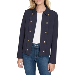 image:imageNautica Womens Open Front Knit Captains Jacket JacketNight Sky