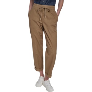 image:imageNautica Womens Pull on Cuffed Solid Ankle Length PantsSage