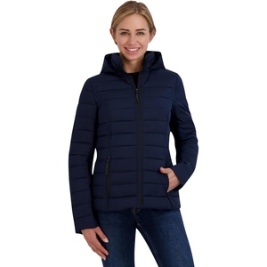 image:imageNautica Womens Short Stretch Packable JacketNavy Seas