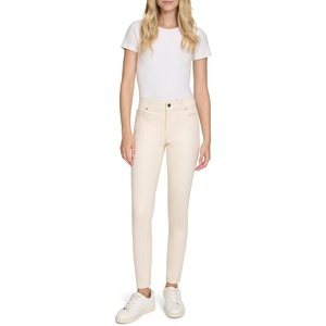 image:imageNautica Womens Skinny Fit Solution Sateen PantWhite Swan