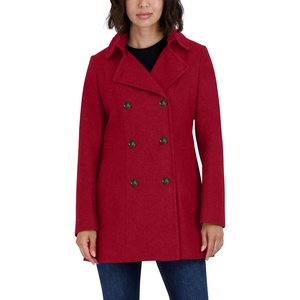 image:imageNautica Womens Soft Wool Blend PeacoatDeep Red