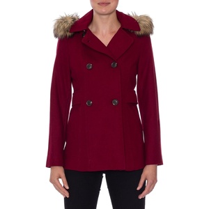 image:imageNautica Womens Soft Wool Blend PeacoatRed