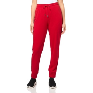 image:imageNautica Womens Solid Soft Jogger Hotfix SweatpantsHaute Red