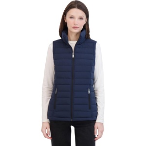 image:imageNautica Womens Stretch Puffer VestNavy