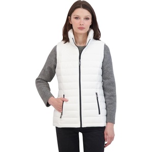 image:imageNautica Womens Stretch Puffer VestWinter White