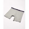 image:imageNautica Mens 3Pack Classic Cotton Stretch Boxer BriefsBlackCharcoalAlloy