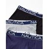 image:imageNautica Mens 3Pack Classic Cotton Stretch Boxer BriefsBlackPeacoatHeather Grey