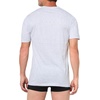 image:imageNautica Mens 3Pack Heathered Soft Stretch Cotton Crew Neck TShirts2 SnowPeacoat Heather