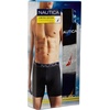 image:imageNautica Mens 3pack Cotton Stretch Limited Edition Boxer BriefsHeather GreyPeacoatBlack