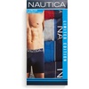 image:imageNautica Mens 4 Pack Limited Edition Cotton Stretch Boxer BriefsNautica RedHeather GreyPro BluePeacoat Assorted Wb