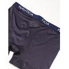 image:imageNautica Mens 4 Pack Micro Boxer Briefs2 BlackSea CobaltAnchor Sea Cobalt
