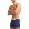 image:imageNautica Mens 4 Pack Micro Boxer BriefsPeacoatAero BlueSpinner BlueSail Nautica Red