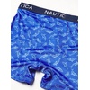 image:imageNautica Mens 4 Pack Micro Boxer BriefsPeacoatMonaco BlueAeroShark Sea Cobalt