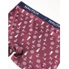 image:imageNautica Mens 4 Pack Micro Boxer BriefsPeacoatRoyal BurgundyMonaco BlueLight House Royal