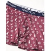image:imageNautica Mens 4 Pack Micro Boxer BriefsPeacoatRoyal BurgundyMonaco BlueLight House Royal