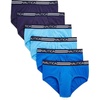 image:imageNautica Mens 6 Pack Classic Cotton Fly Front BriefsPeacoatAero BlueSea Cobalt 6 Pack