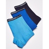 image:imageNautica Mens Classic Cotton 3Pack Boxer BriefsNavyAeroCobalt