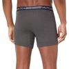 image:imageNautica Mens Classic Cotton 3Pack Boxer BriefsPeacoat HeatherCharcoal HeatherHeather Grey