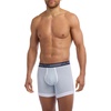 image:imageNautica Mens Classic Cotton 3Pack Boxer BriefsPeacoatFeder StripeBreton Stripe
