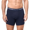 image:imageNautica Mens Classic Cotton 3Pack Boxer BriefsPeacoatFeder StripeBreton Stripe