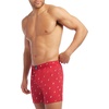 image:imageNautica Mens Classic Cotton 3Pack Woven BoxersBlackSail Black WhiteSail Nautica Red