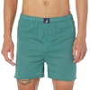 image:imageNautica Mens Classic Cotton 3Pack Woven BoxersPeacoatTidal GreenSailsnautica Red Holiday