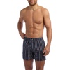 image:imageNautica Mens Classic Cotton 3Pack Woven BoxersStripes Blue and White 3 Pack