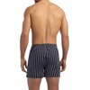 image:imageNautica Mens Classic Cotton 3Pack Woven BoxersStripes Blue and White 3 Pack
