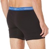 image:imageNautica Mens Classic Cotton 4pack Boxer BriefsBlack PeacoatSea CobaltAero BlueWhite Waistbands
