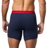 image:imageNautica Mens Classic Cotton 4pack Boxer BriefsPeacoat  RedAeroStwWhite Wb