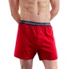 image:imageNautica Mens Classic Cotton Loose Knit BoxerNautica Red