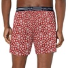 image:imageNautica Mens Classic Cotton Loose Knit BoxerSnowflakesNautica Red