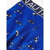 image:imageNautica Mens Cotton Stretch 4 Pack Boxer BriefsAeroBlackOrcas Bright CobaltSail Print