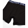 image:imageNautica Mens Cotton Stretch 4 Pack Boxer BriefsBlack