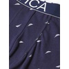 image:imageNautica Mens Cotton Stretch 4 Pack Boxer BriefsNautica RedHeather GreyOrcasSail Print