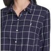 image:imageNautica Womens Button Front Long Sleeve Roll Tab Shirt