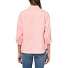 image:imageNautica Womens Button Front Long Sleeve Roll Tab ShirtBloom Bright White