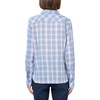 image:imageNautica Womens Button Front Long Sleeve Roll Tab ShirtBlue Haze Multi
