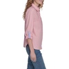 image:imageNautica Womens Button Front Long Sleeve Roll Tab ShirtBridal Rose