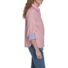 image:imageNautica Womens Button Front Long Sleeve Roll Tab ShirtBridal Rose