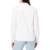 image:imageNautica Womens Button Front Long Sleeve Roll Tab ShirtBright White