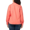 image:imageNautica Womens Button Front Long Sleeve Roll Tab ShirtCoralie