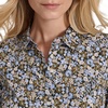 image:imageNautica Womens Button Front Long Sleeve Roll Tab ShirtDeep French Blue Multi