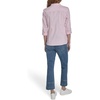 image:imageNautica Womens Button Front Long Sleeve Roll Tab ShirtEnglish Rose Combo