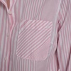 image:imageNautica Womens Button Front Long Sleeve Roll Tab ShirtEnglish Rose Combo