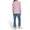 image:imageNautica Womens Button Front Long Sleeve Roll Tab ShirtEnglish Rose Multi