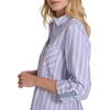 image:imageNautica Womens Button Front Long Sleeve Roll Tab ShirtFrench Blue Multi