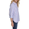 image:imageNautica Womens Button Front Long Sleeve Roll Tab ShirtFrench Blue Multi