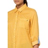 image:imageNautica Womens Button Front Long Sleeve Roll Tab ShirtGolden Glow Multi